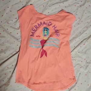 mermaid tank top "mermaid hair, salty air"
